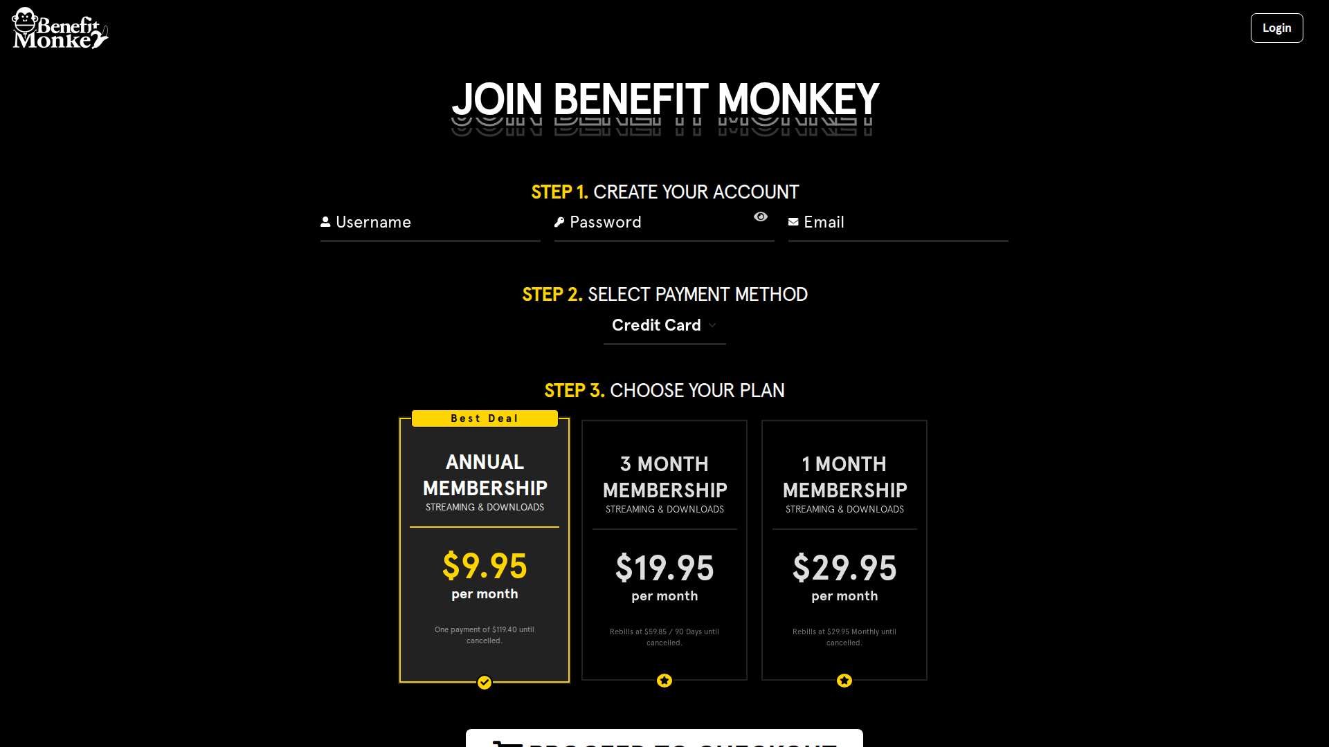 Benefit Monkey