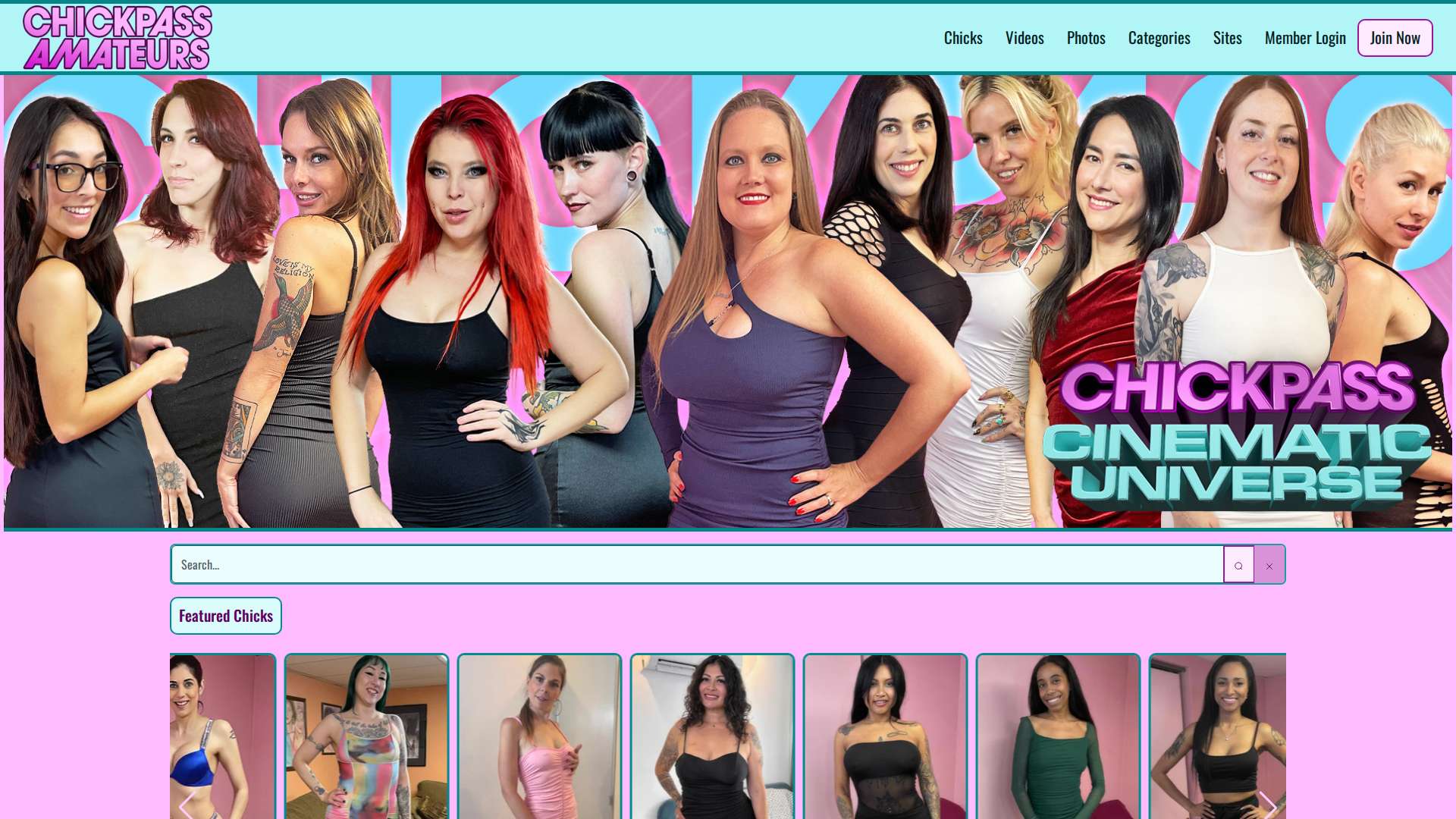 ChickPass Amateurs - Desktop View