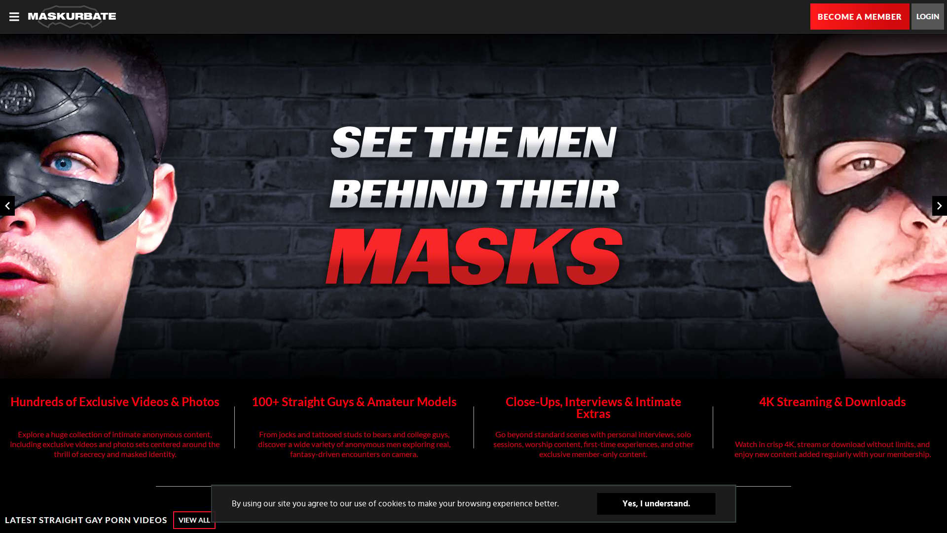 Maskurbate - Desktop View