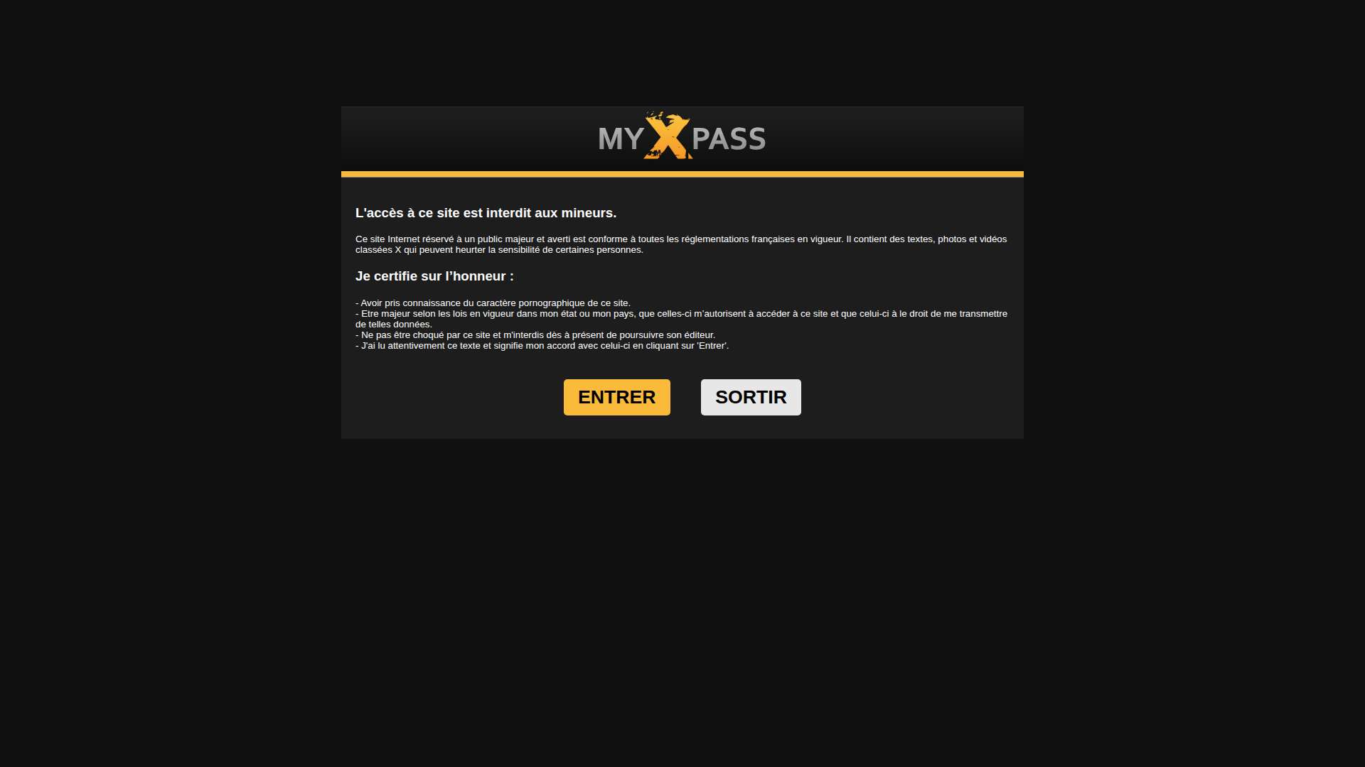 My X Pass