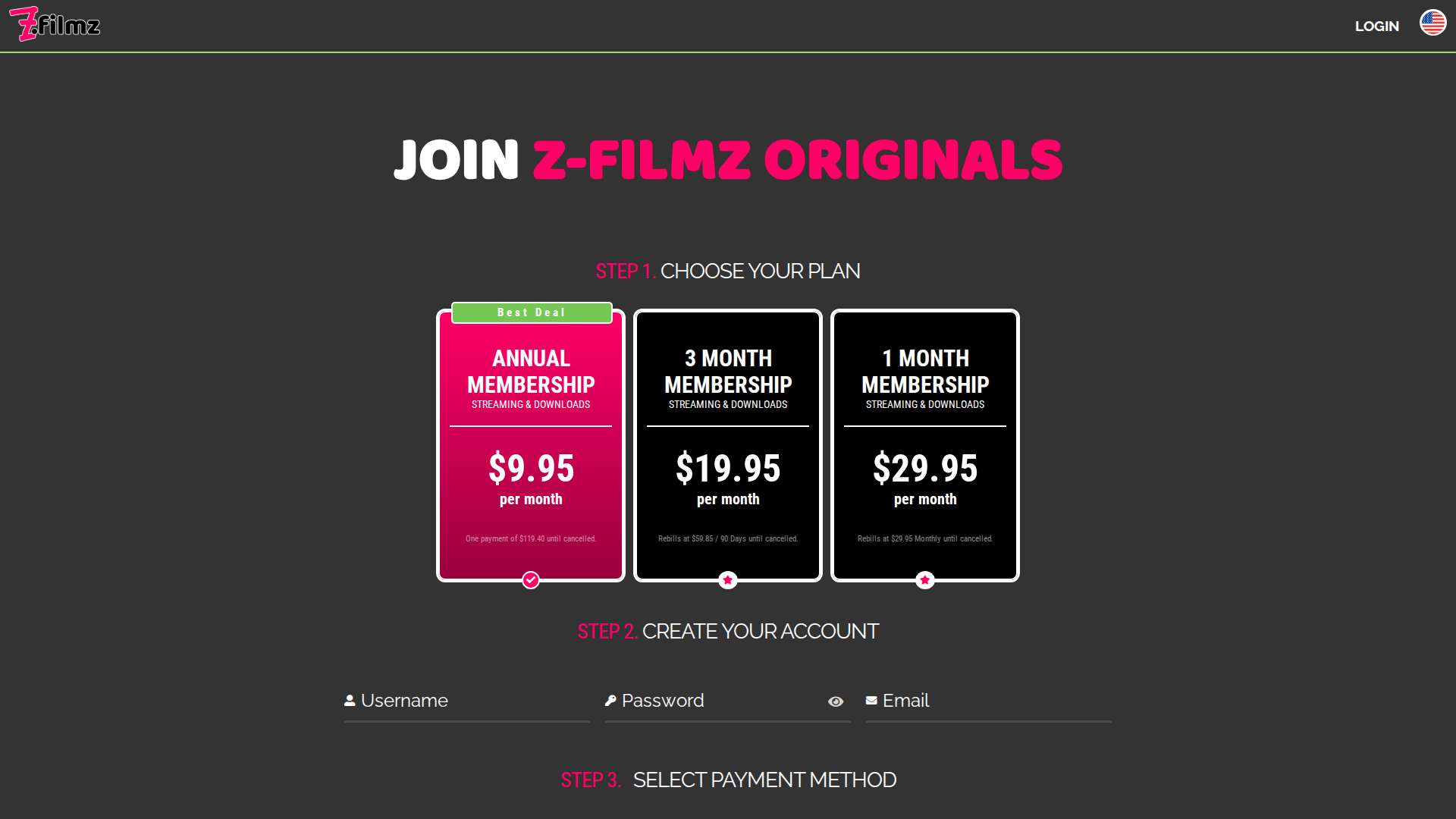 Z Filmz Originals