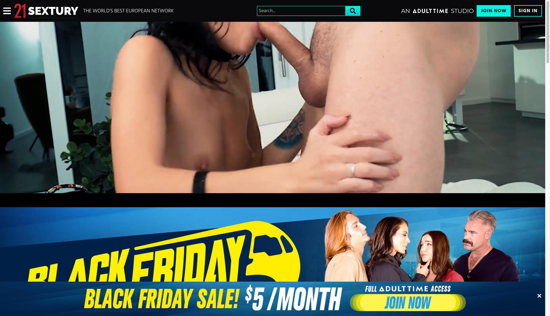 21sextury - Desktop Screenshot