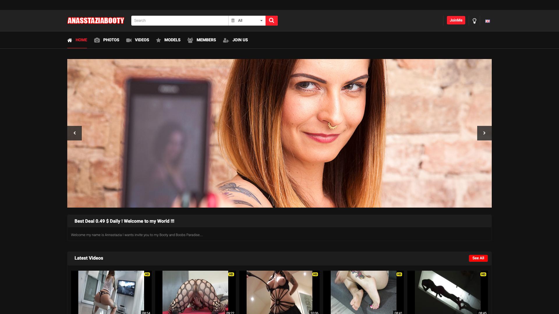 Anasstazia Booty - Desktop Screenshot