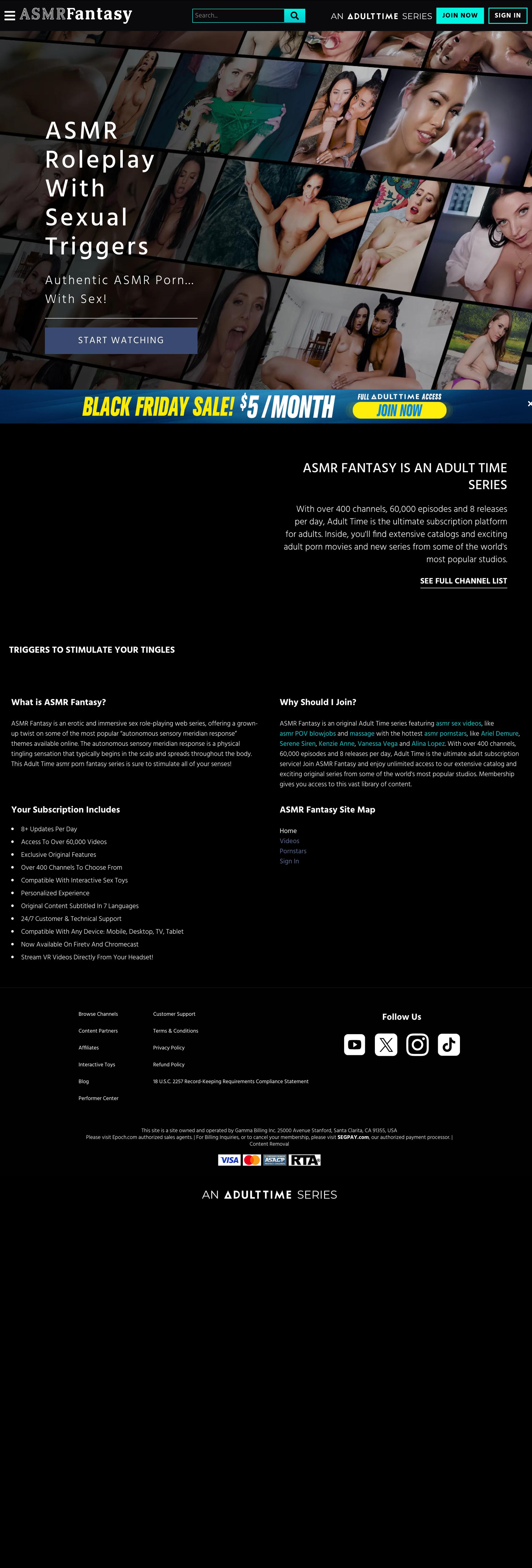 ASMR Fantasy - Desktop Screenshot