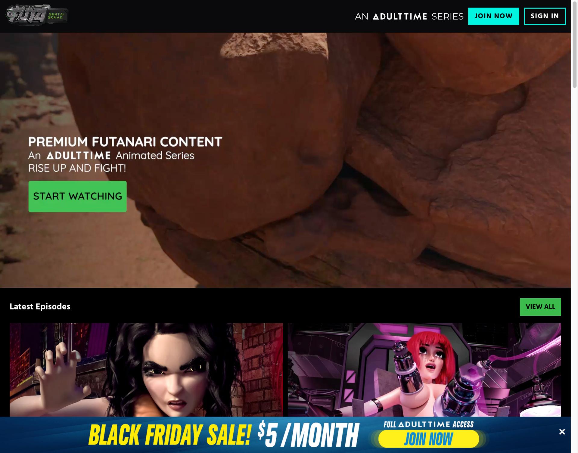 Futa Sentai Squad - Desktop Screenshot