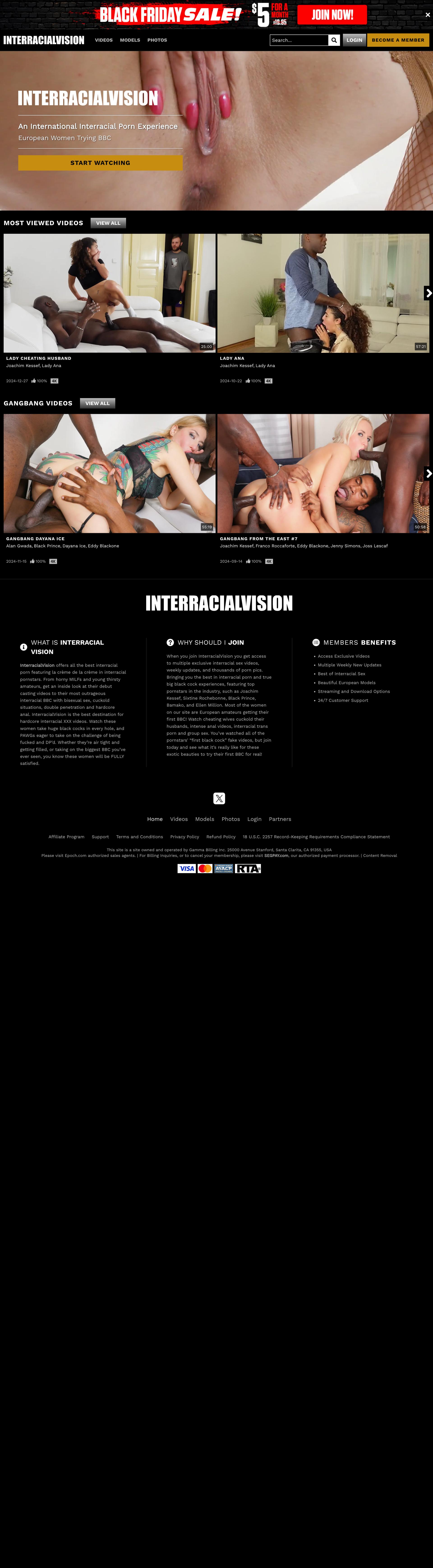 Interracial Vision - Desktop Screenshot