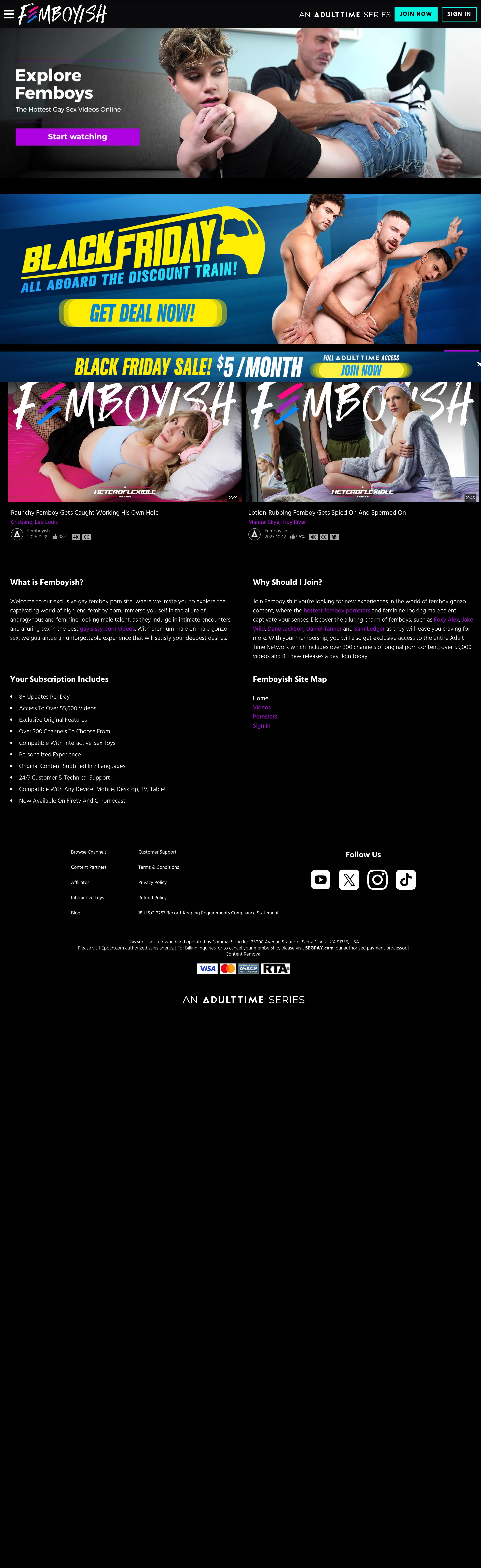 Femboyish - Desktop View