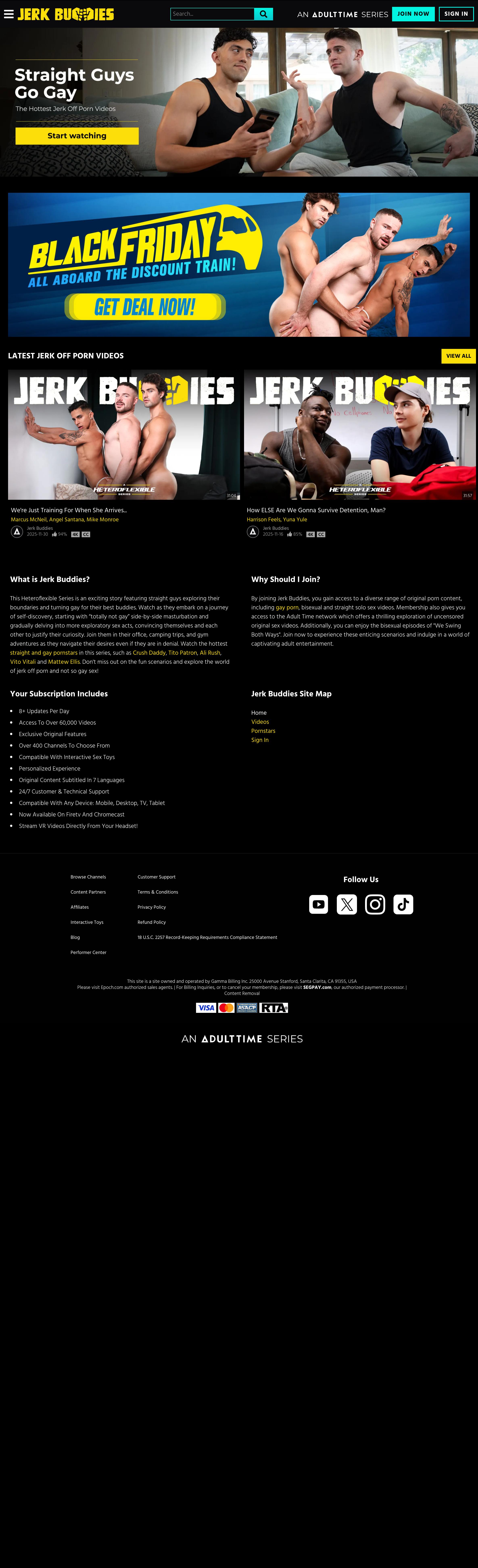 Jerk Buddies - Desktop View