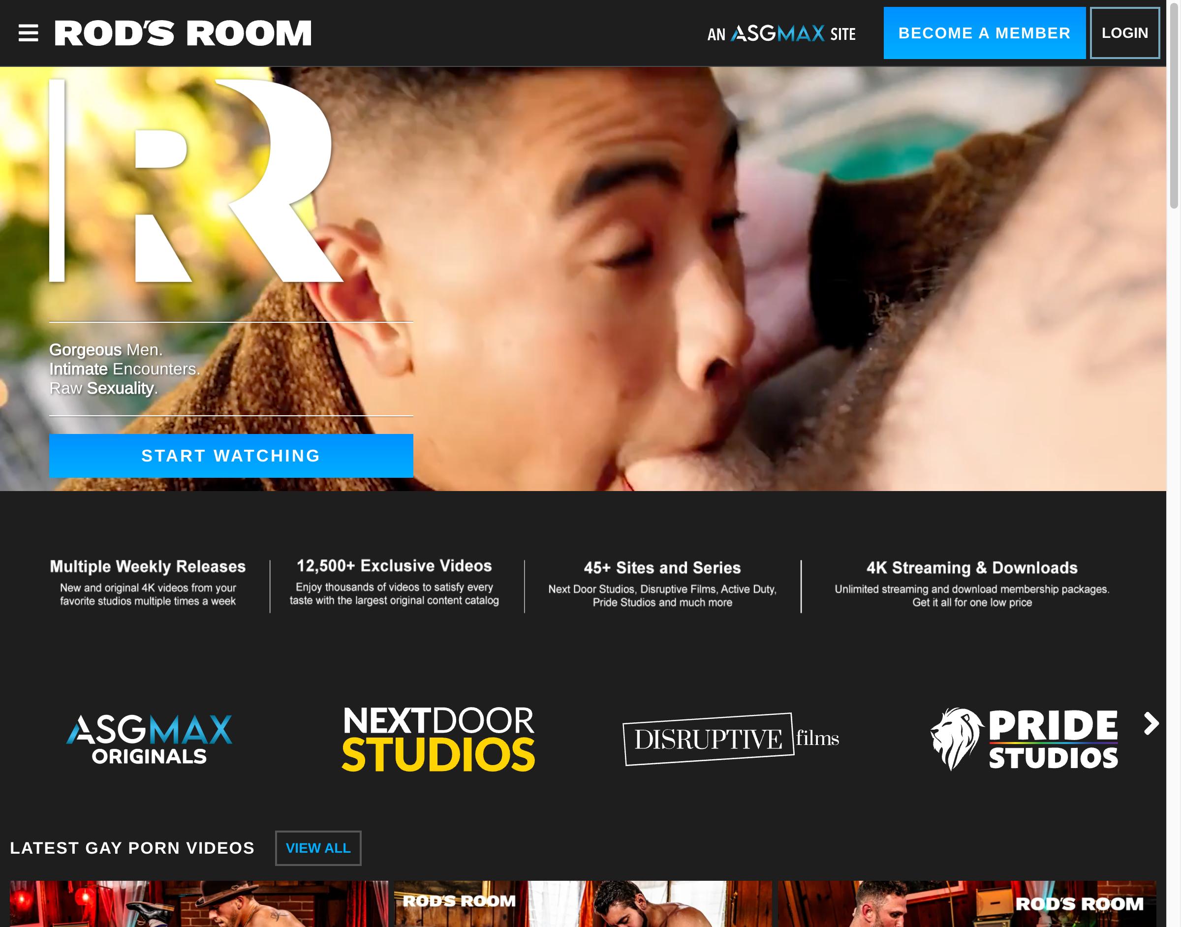 Rod's Room - Desktop View