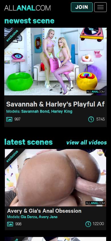 All Anal - Mobile Screenshot