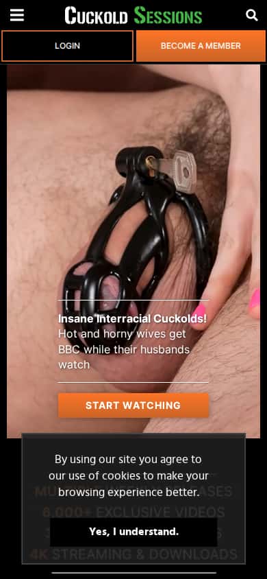 Cuckold Sessions - Mobile Screenshot