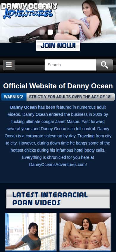 Danny Ocean Adventures - Mobile Screenshot