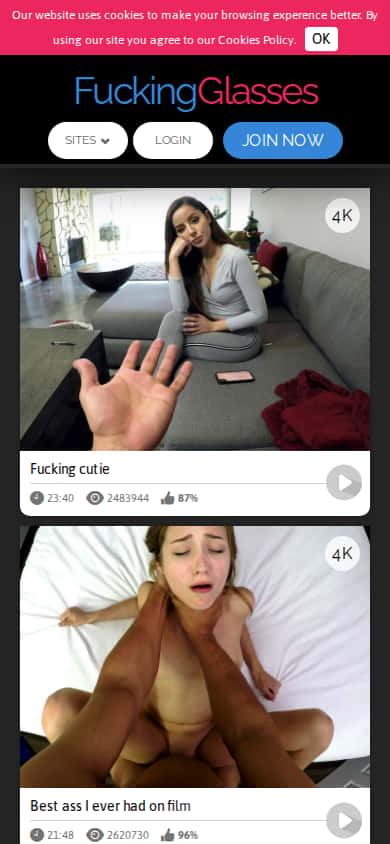 Fucking Glasses - Mobile Screenshot