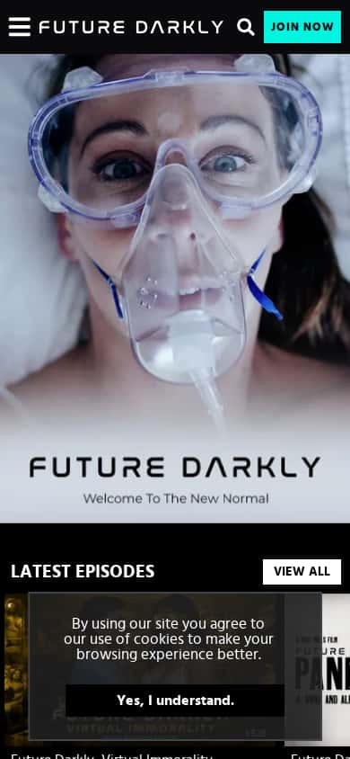 Future Darkly - Mobile Screenshot