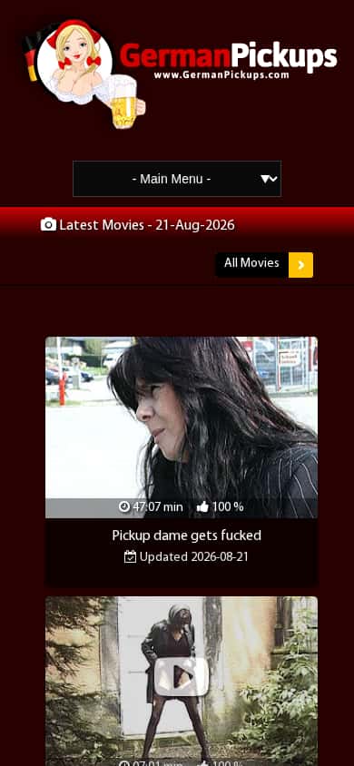 German Pickups - Mobile Screenshot