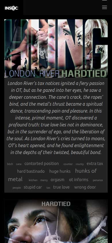 Hardtied - Mobile Screenshot
