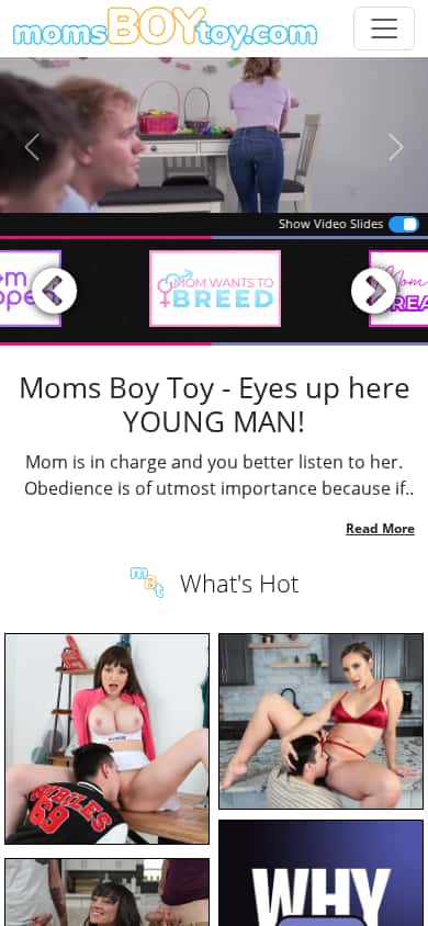 Moms Boy Toy - Mobile Screenshot
