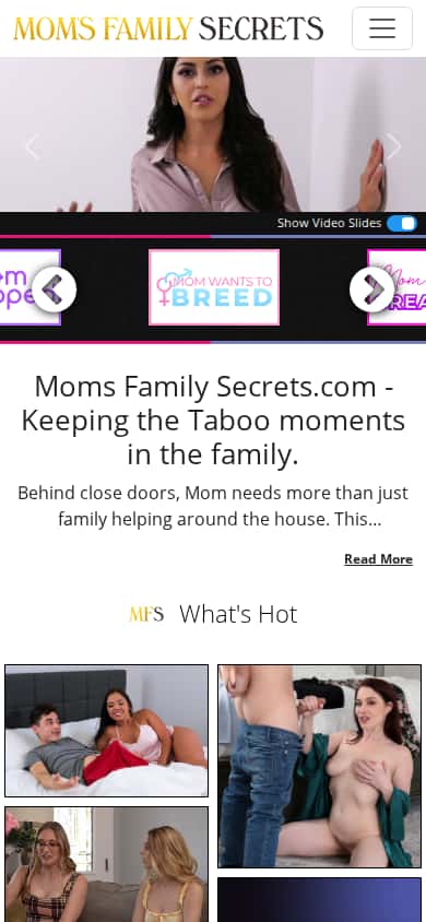 Moms Family Secrets - Mobile Screenshot