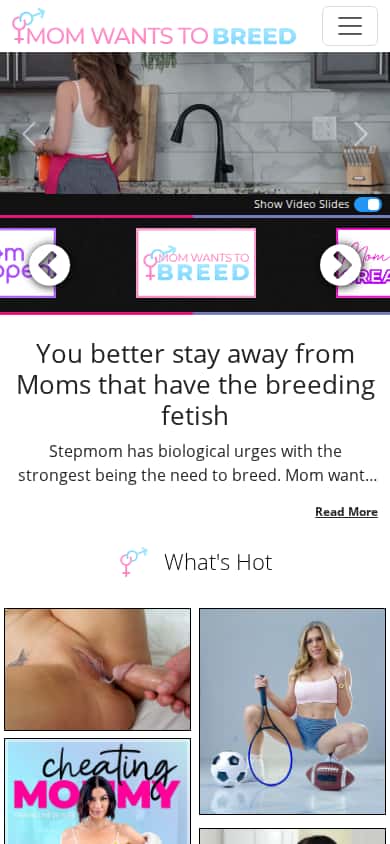 Mom Wants To Breed - Mobile Screenshot