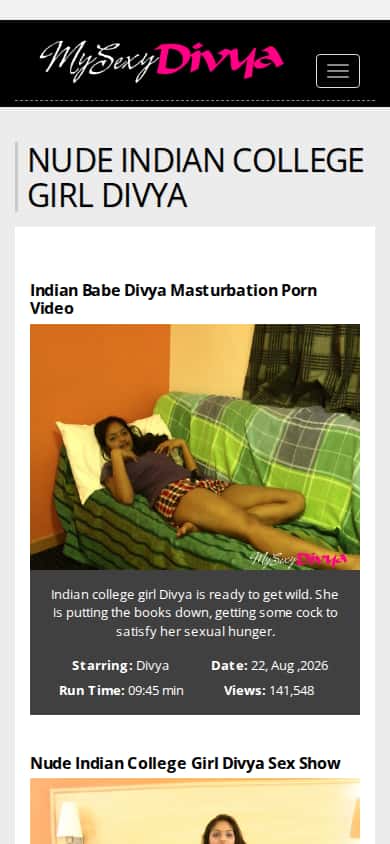 My Sexy Divya - Mobile Screenshot