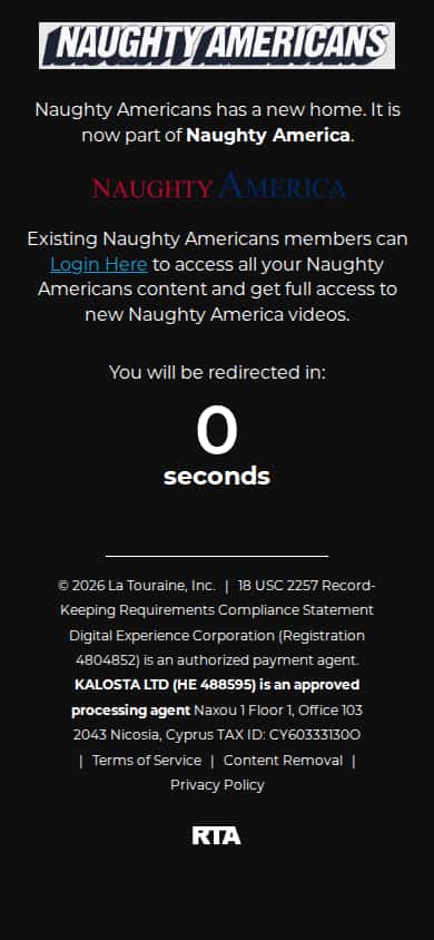 Naughty Americans - Mobile Screenshot
