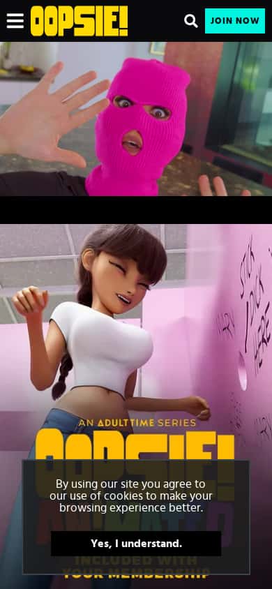 Oopsie - Mobile Screenshot