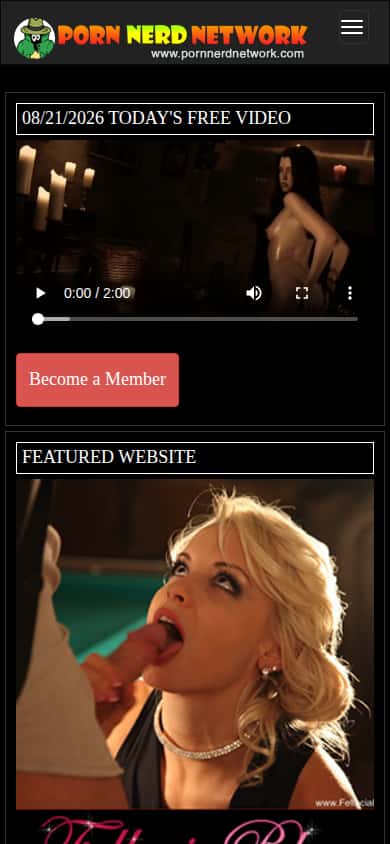 Porn Nerd Network - Mobile Screenshot