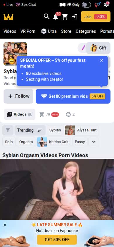 Real Orgasm Videos - Mobile Screenshot