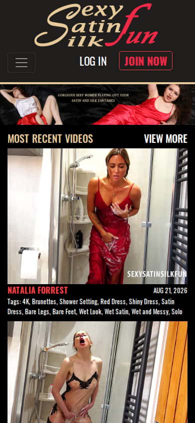 Sexy Satin Silk Fun - Mobile Screenshot