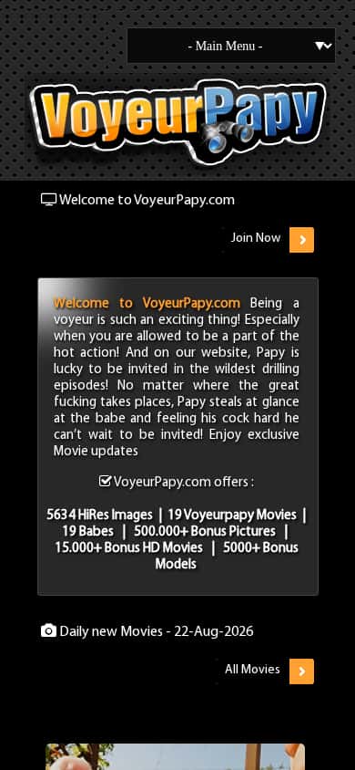Voyeur Papy - Mobile Screenshot