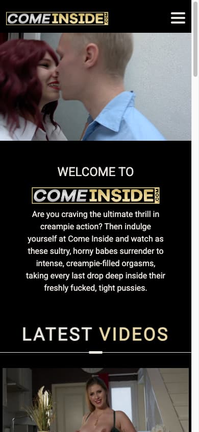 Come Inside - Mobile Screenshot