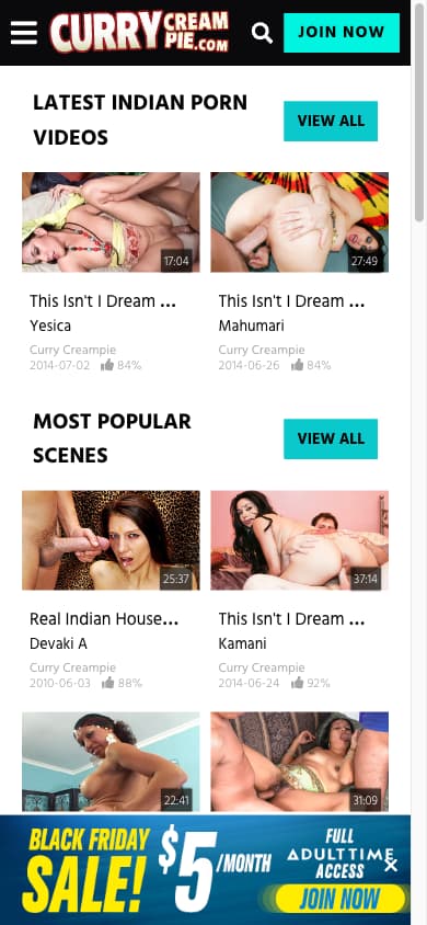 Curry Creampie - Mobile Screenshot