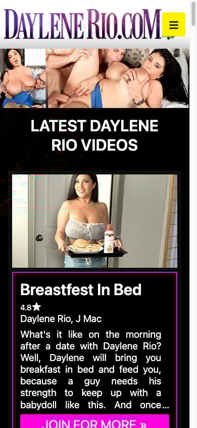 Daylene Rio - Mobile Screenshot