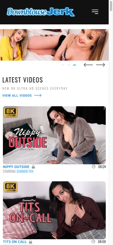 Downblouse Jerk - Mobile Screenshot