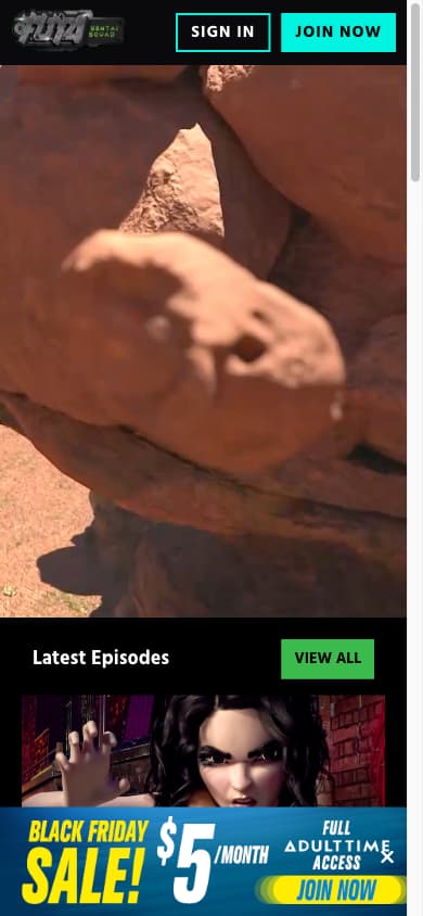 Futa Sentai Squad - Mobile Screenshot