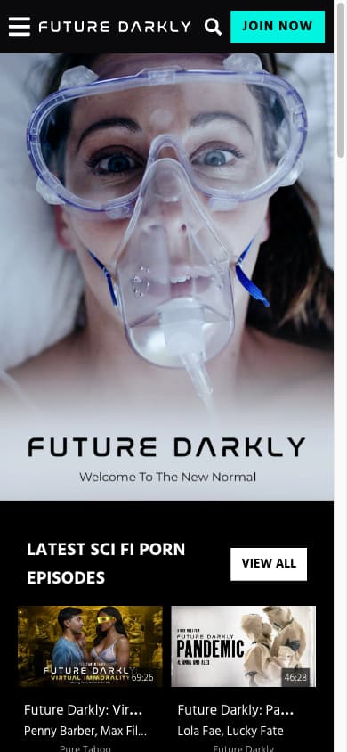 Future Darkly - Mobile Screenshot