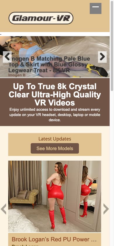 Glamour VR - Mobile Screenshot