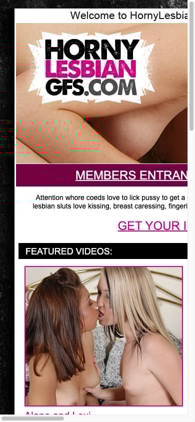 Horny Lesbians GFs - Mobile Screenshot
