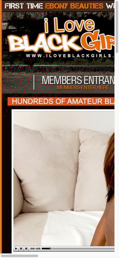I Love Black Girls - Mobile Screenshot