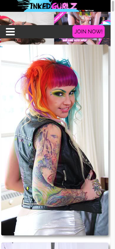 Inked Gurlz - Mobile Screenshot
