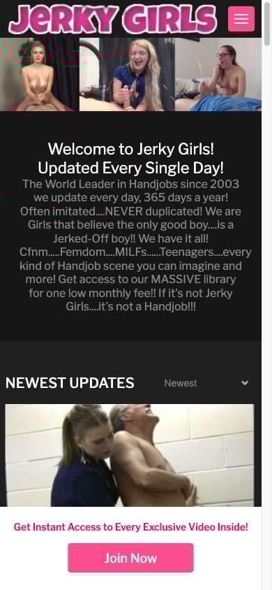 Jerky Girls - Mobile Screenshot