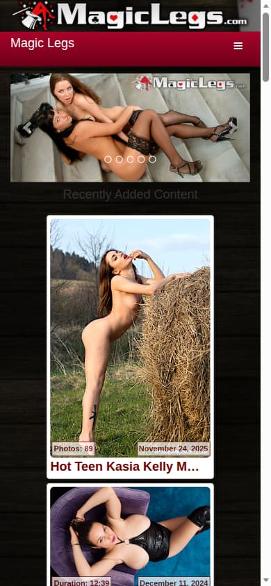 Magic Legs - Mobile Screenshot