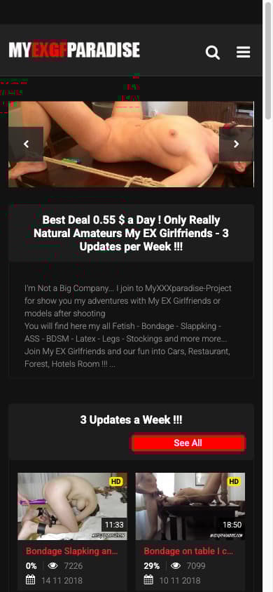 My Ex GF Paradise - Mobile Screenshot