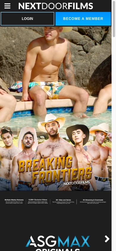 Nextdoor Films - Mobile Screenshot