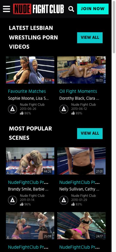 Nude Fight Club - Mobile Screenshot