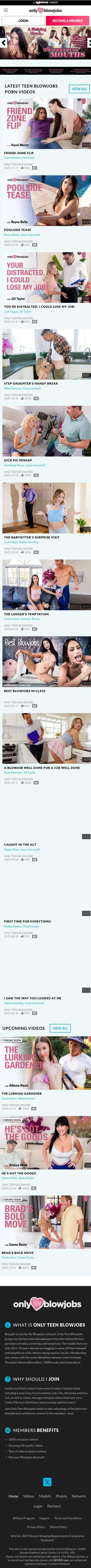 Only Teen Blowjobs - Mobile Screenshot