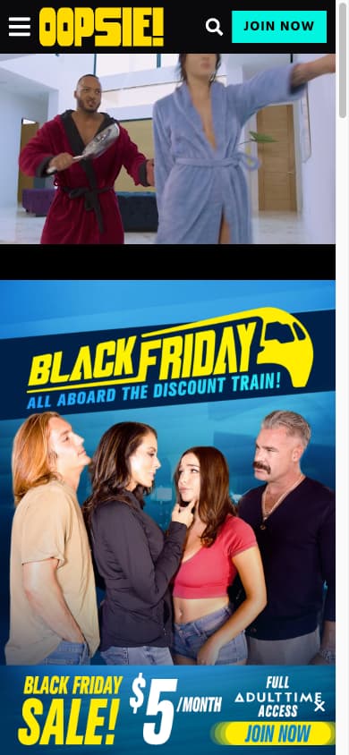 Oopsie - Mobile Screenshot