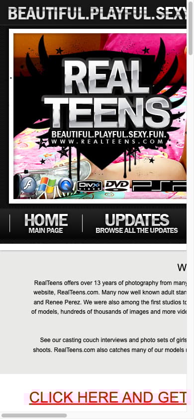 Real Teens - Mobile Screenshot