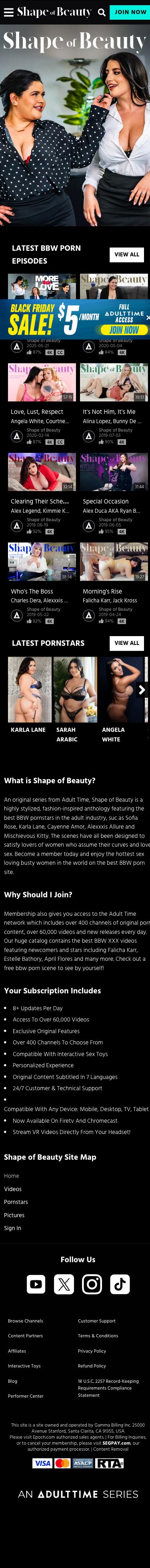 Shape Of Beauty - Mobile Screenshot