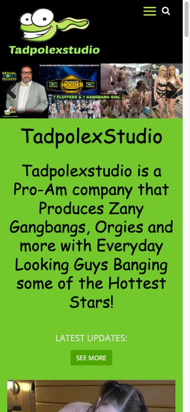 TadpolexStudio - Mobile Screenshot